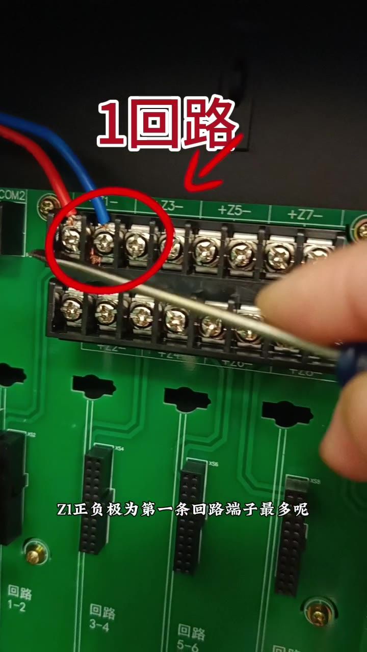 Z1 正负极为第一条回路端子