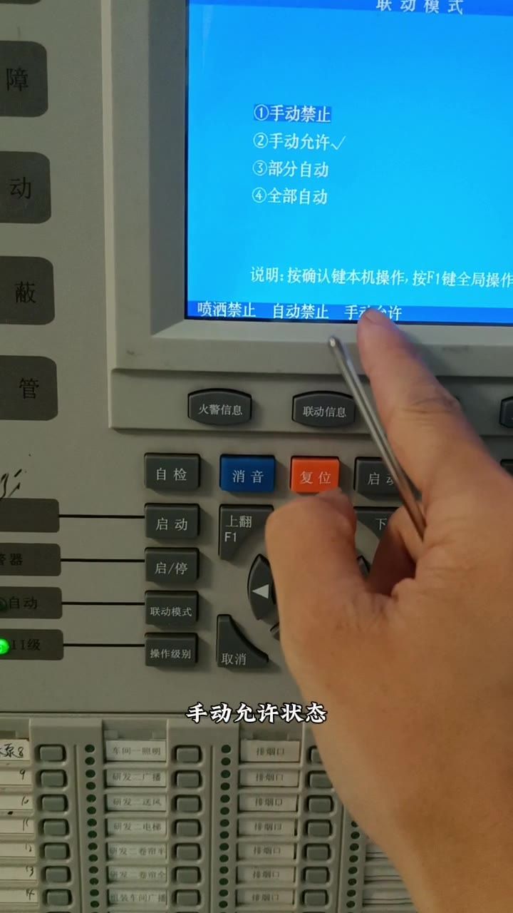 手动允许状态